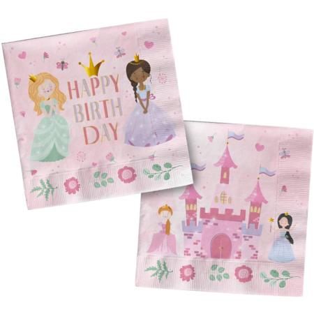 Pretty Princess Party Servietten Pretty Princess Party Servietten